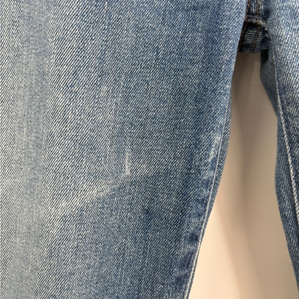 Mother denim the charmer satisfaction blue skinny jeans size 27